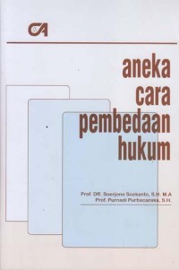 Aneka Cara Pembedaan Hukum